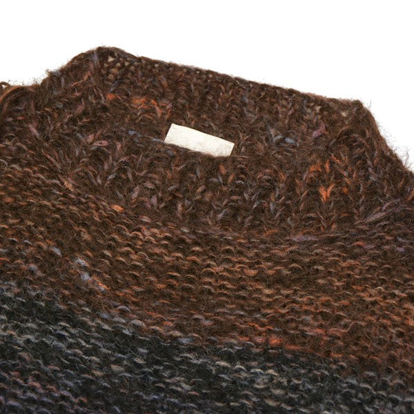 2022AW　Mt Fuji on 1st January 2022　富士山モチーフハイネックモヘヤニット　セーター　KGAW22-K05