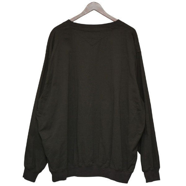オックス プルオーバー　VネックロングスリーブTシャツ　B01-02009