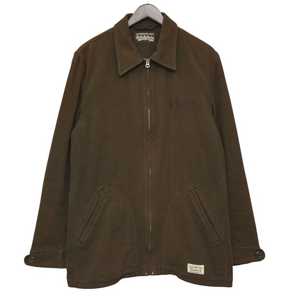 WACKO MARIA 刺繍ジップアップジャケット ブルゾン 古着・中古-1枚目のアイテム画像