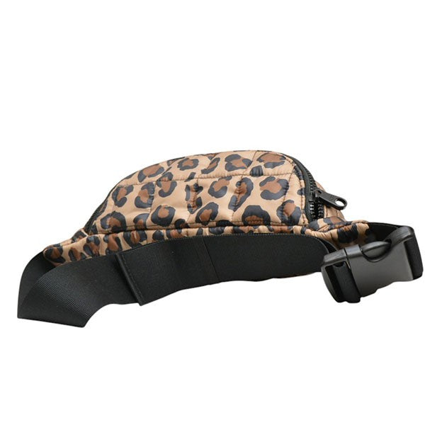 UGG(アグ) GIBBS BELT BAG PUFF レオパード柄ウエストバッグ