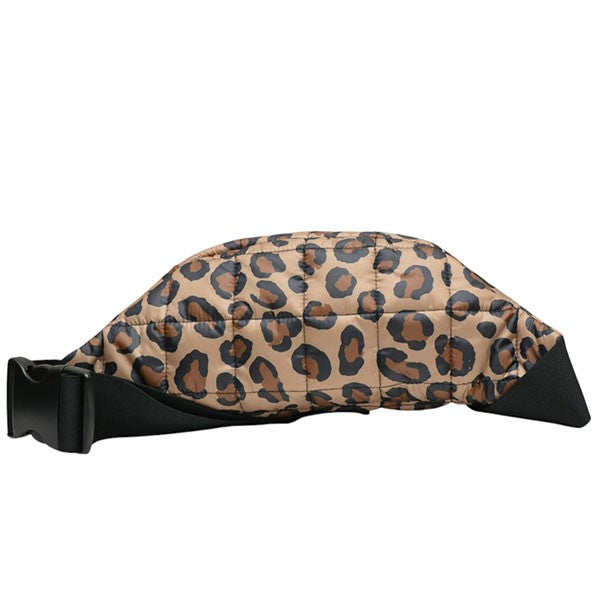 UGG(アグ) GIBBS BELT BAG PUFF レオパード柄ウエストバッグ