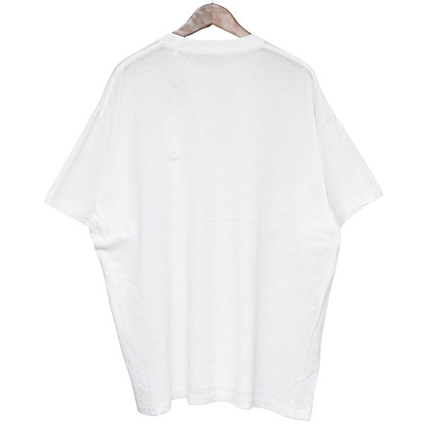 COMOLI(コモリ) 2025SS コットンメッシュ半袖Tシャツ B01-05036 B01