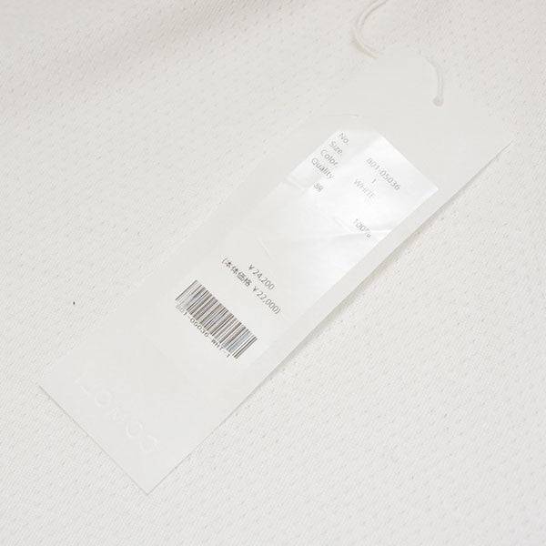 COMOLI 2025SS コットンメッシュ半袖Tシャツ B01-05036 古着・中古-5枚目のアイテム画像