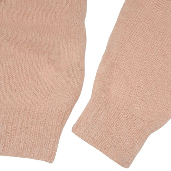 AURALEE 2024AW BRUSHED SUPER KID MOHAIR KNIT POLO モヘアニットポロシャツ セーター A24AP02KM 古着・中古-4枚目のアイテム画像