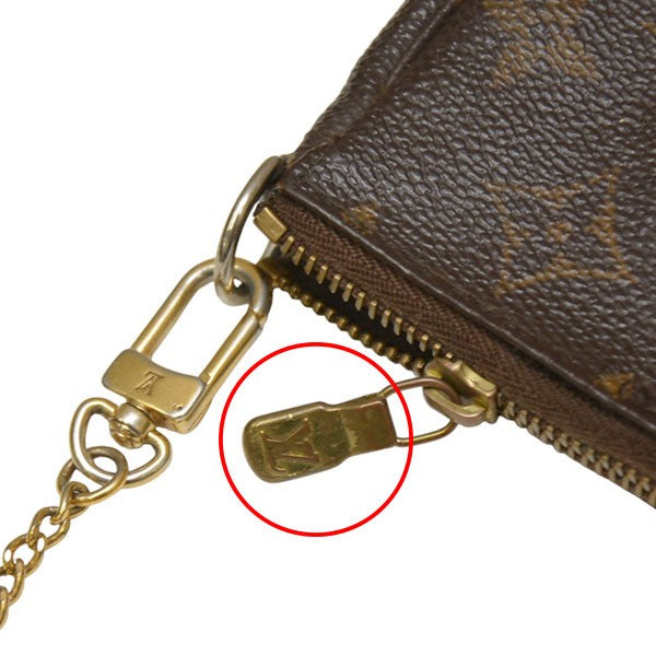 LOUIS VUITTON モノグラム ミニ ポシェット アクセソワール ショルダーバッグ M58009 古着・中古-7枚目のアイテム画像