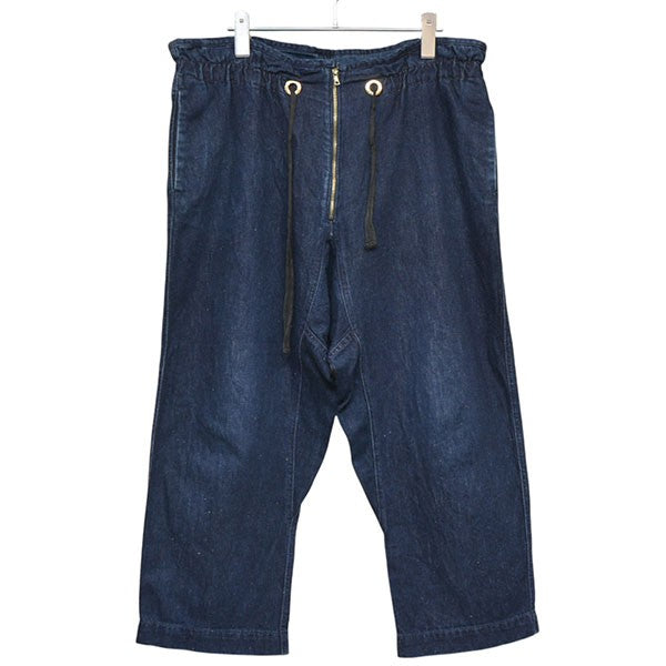 MARNI DENIM EDITION コットンリネンドーローストリングデニムパンツ PAJDM02A00TCM73 古着・中古-1枚目のアイテム画像