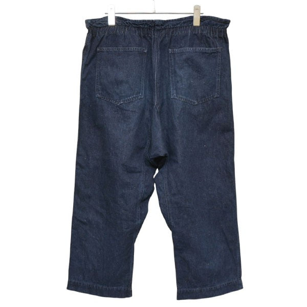 MARNI DENIM EDITION コットンリネンドーローストリングデニムパンツ PAJDM02A00TCM73 古着・中古-2枚目のアイテム画像