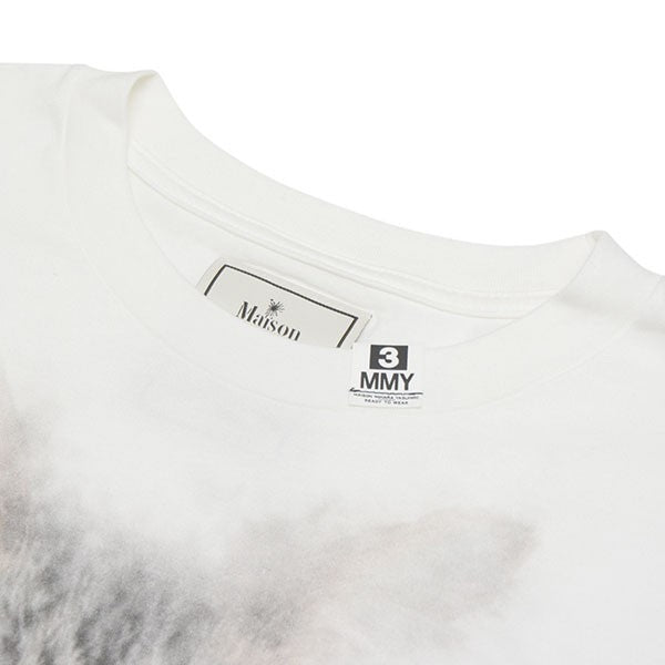 Maison MIHARA YASUHIRO CAT PRINTED TEE キャットプリントクロップドTシャツ ショート丈Tシャツ K15TS771 古着・中古-3枚目のアイテム画像
