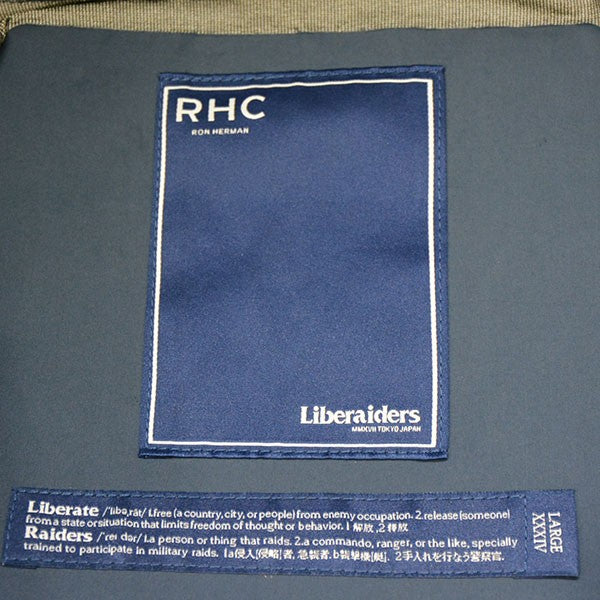 Liberaiders×RHC Ron Herman 別注 3Layer nylon 撥水ジャケット 71007 古着・中古-7枚目のアイテム画像