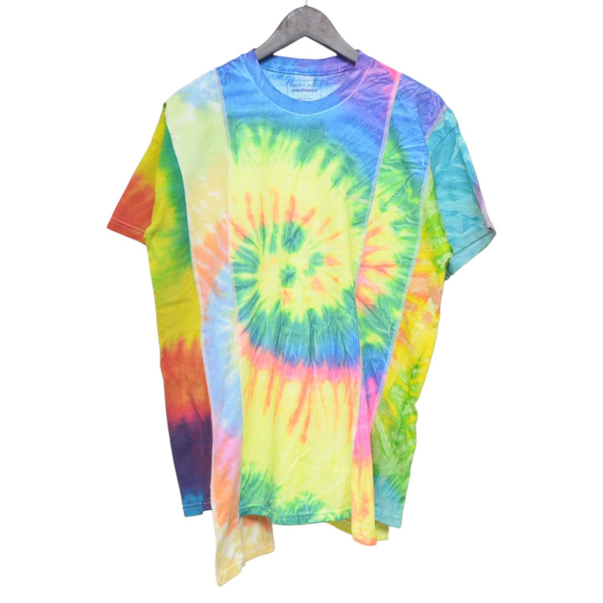 madhappy×Needles Needles Rebuild Tie Dye Slim Tee リビルドタイダイスリムＴシャツ 古着・中古-1枚目のアイテム画像