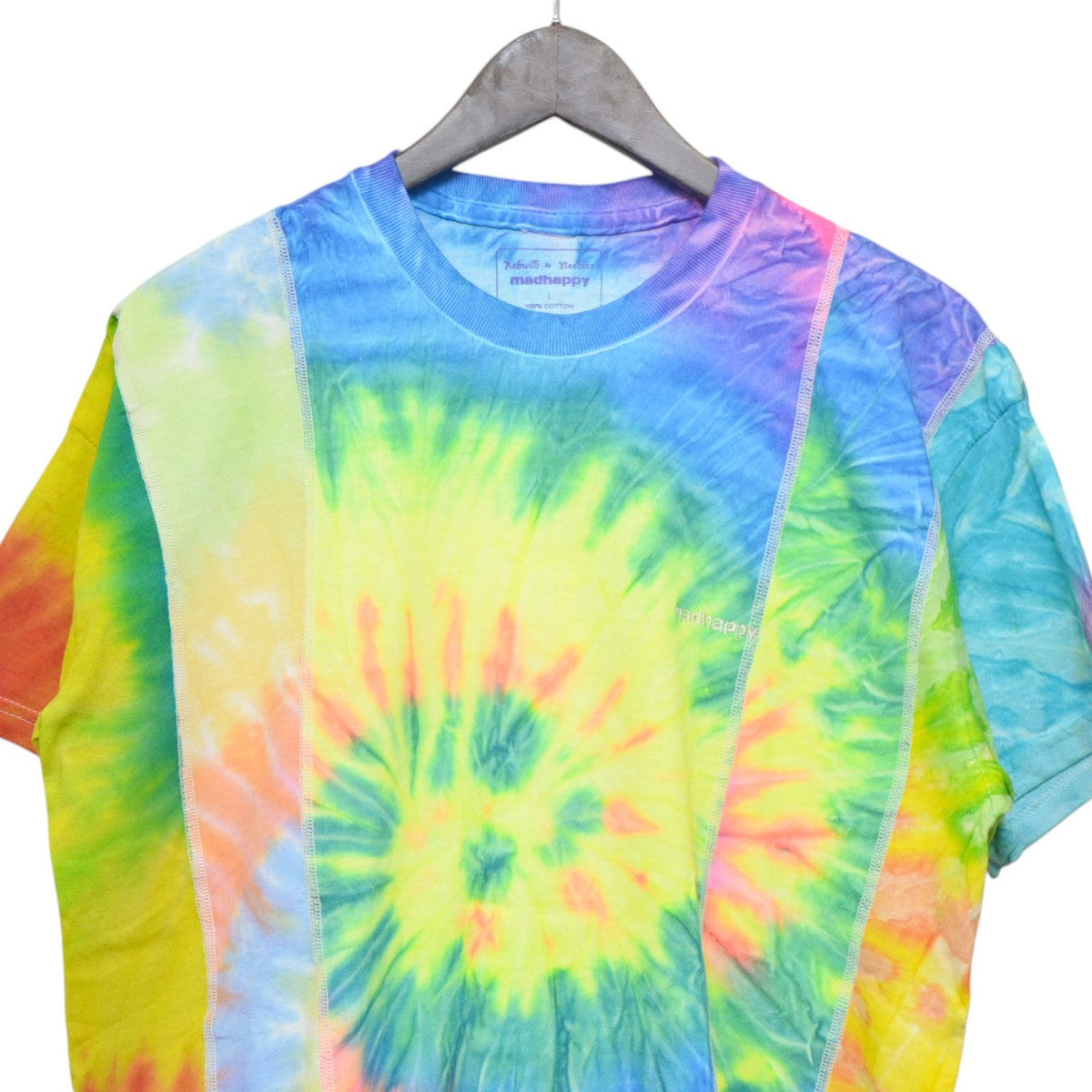 madhappy×Needles Needles Rebuild Tie Dye Slim Tee リビルドタイダイスリムＴシャツ 古着・中古-3枚目のアイテム画像