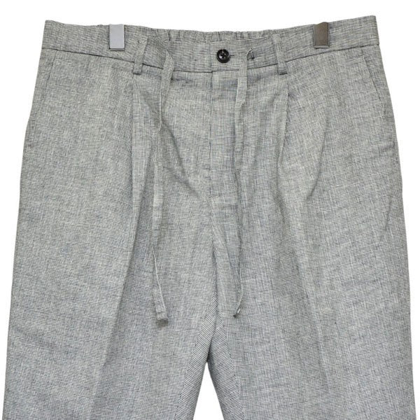 Brilla per il gusto 2025SS ハウンドトゥースイージーパンツ 千鳥格子柄パンツ 24-23-0991-262 古着・中古-4枚目のアイテム画像