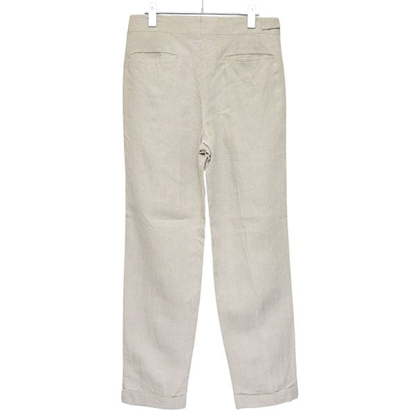 GERMANO×BEAMS F 2022SS 別注 リネン2プリーツグルカパンツ 21-23-0983-081 古着・中古-2枚目のアイテム画像