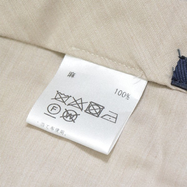 GERMANO×BEAMS F 2022SS 別注 リネン2プリーツグルカパンツ 21-23-0983-081 古着・中古-8枚目のアイテム画像