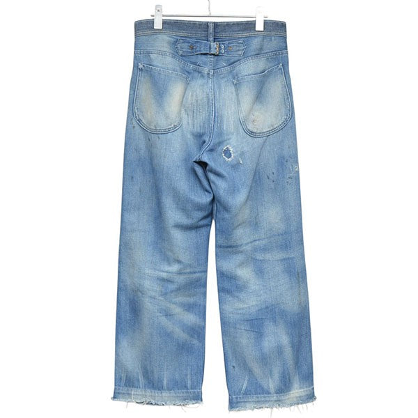 Maison Margiela 2020AW デストロイボーイフレンドデニム リペア加工デニムパンツ S29LA0079 S30728 古着・中古-2枚目のアイテム画像