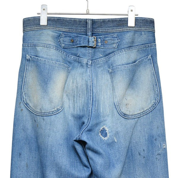 Maison Margiela 2020AW デストロイボーイフレンドデニム リペア加工デニムパンツ S29LA0079 S30728 古着・中古-5枚目のアイテム画像