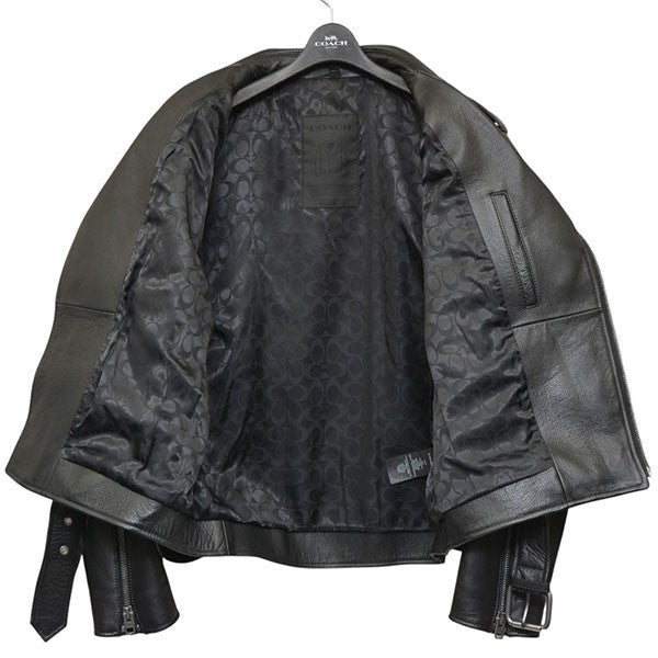 COACH(コーチ) MOTO JACKET ダブルライダースジャケット レザー