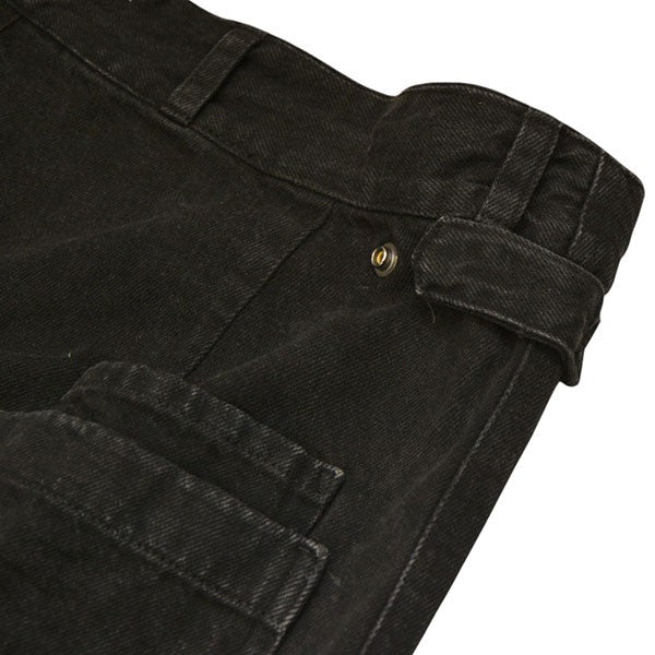 T／f 2025SS F3 biostone wash patch pockets baggy denim pants USED加工バギーデニムパンツ 古着・中古-6枚目のアイテム画像