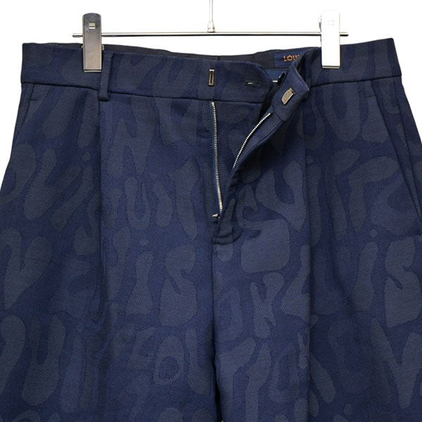 LOUIS VUITTON 2023SS 総柄タックショートパンツ RM231M S70 HOP11W 古着・中古-4枚目のアイテム画像