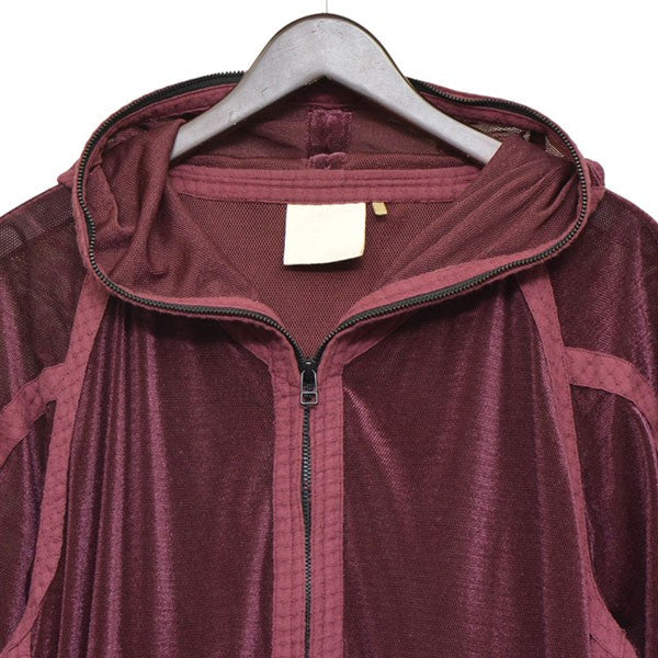 JIAN YE 2025SS MESH HOODIE 参 メッシュジップパーカー JI-25SS-HD02 古着・中古-3枚目のアイテム画像