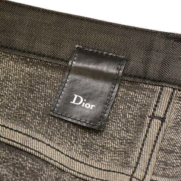 2007-2008年 エディ期　コーティングスキニーデニムパンツ