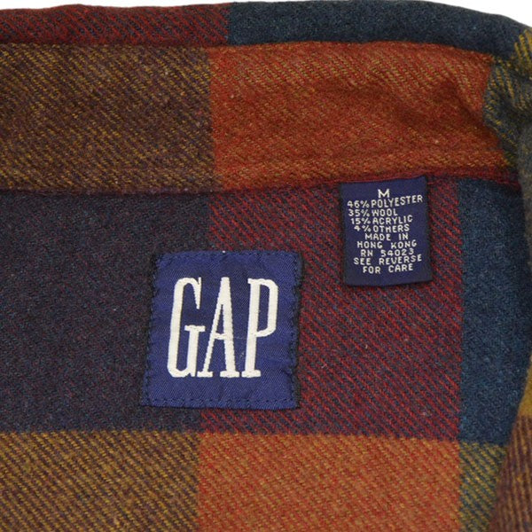 1990年代　Vintage　ブロックチェックネルシャツ