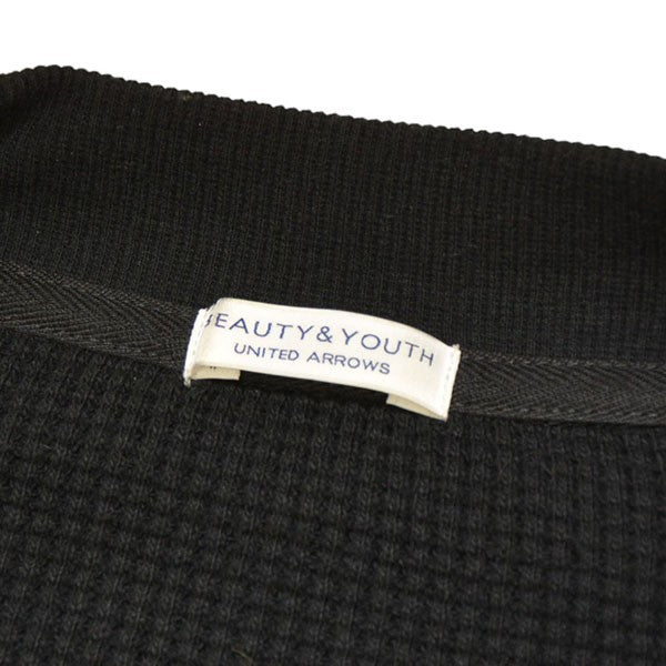 ワッフルバルーンカーディガン　サーマルコットンカーディガン　1227-199-0769