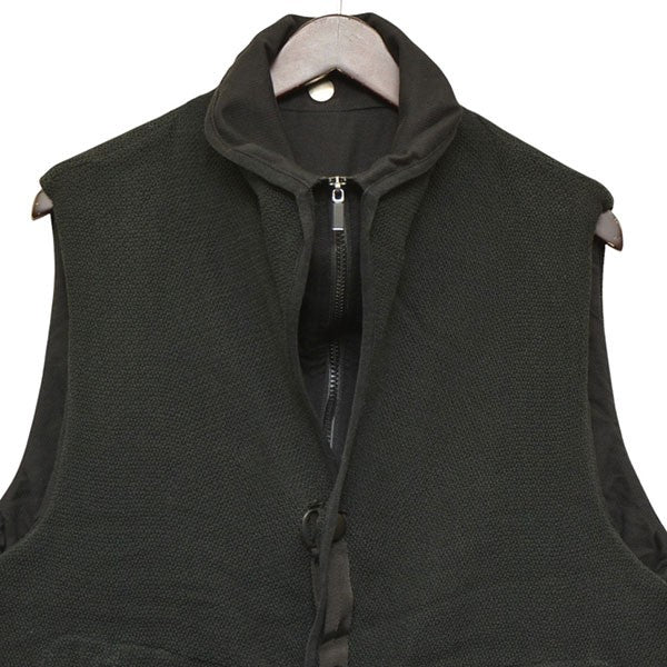 the sakaki(ザサカキ) 2017SS Do-gi Vest ジップアップべスト ブラック
