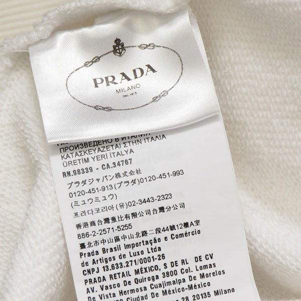 PRADA 2021SS グラフィックプリント オーバーサイズ フーディ プルオーバーパーカー スウェット 134628 S211 1YQR 古着・中古-9枚目のアイテム画像