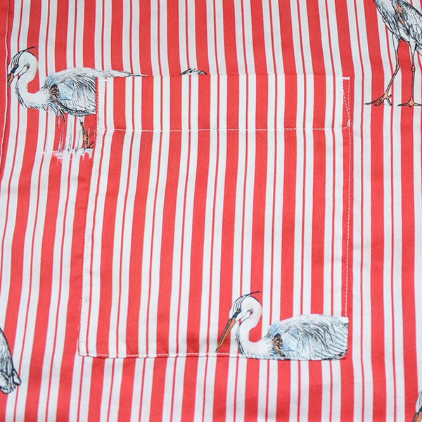 2025AW　【Italian Dead Stock Fabric】Prime-Over Regular Collar Shirt　ストライプシャツ　11252311201