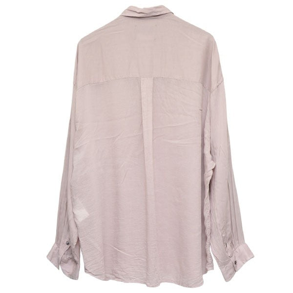 MAISON SPECIAL 2025SS Prime-Over Cellrose Chiffon Regular Collar Shirt レギュラーカラーシャツ 11251311205 古着・中古-2枚目のアイテム画像
