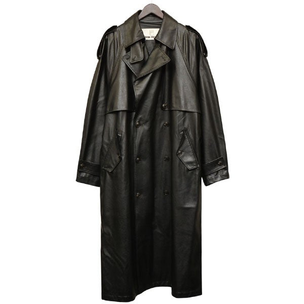 Synthetic Leather Trench Coat　フェイクレザートレンチコート　31232165101