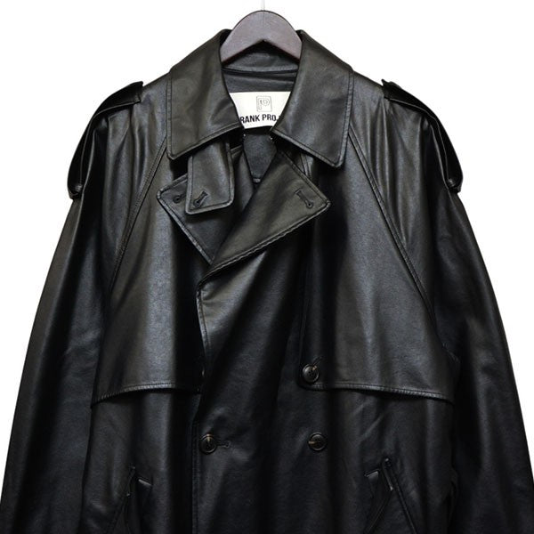 Synthetic Leather Trench Coat　フェイクレザートレンチコート　31232165101