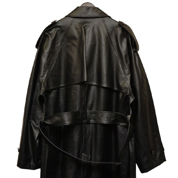Synthetic Leather Trench Coat　フェイクレザートレンチコート　31232165101