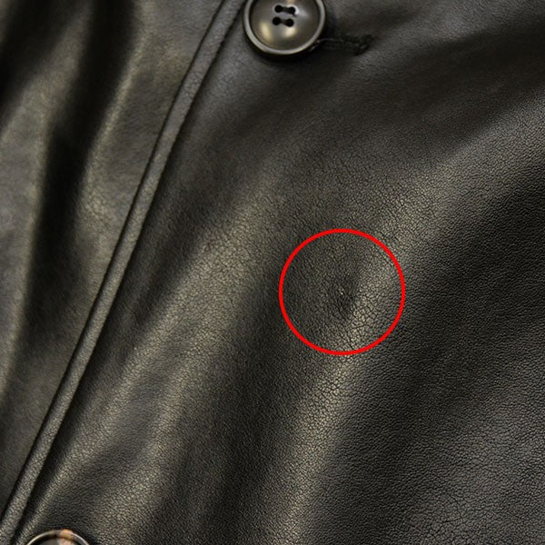 Synthetic Leather Trench Coat　フェイクレザートレンチコート　31232165101