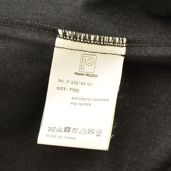 Synthetic Leather Trench Coat　フェイクレザートレンチコート　31232165101