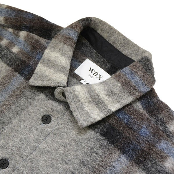 2025AW　NOLAN OVERSHIRT　ウールチェックオーバーサイズシャツ　AW25-OSH-NOL-BZF-GBL