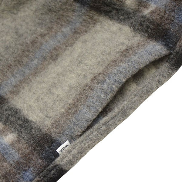 2025AW　NOLAN OVERSHIRT　ウールチェックオーバーサイズシャツ　AW25-OSH-NOL-BZF-GBL