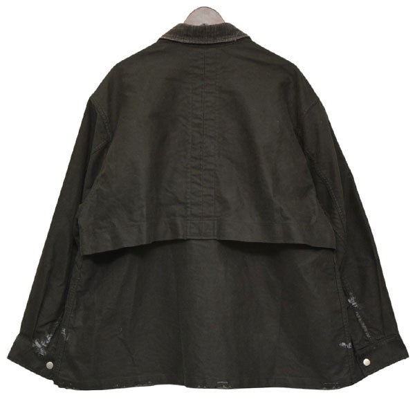 2025AW　MOLESKIN WORK JACKET　USED加工モールスキンワークジャケット　ANC-JK64