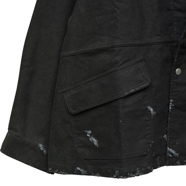2025AW　MOLESKIN WORK JACKET　USED加工モールスキンワークジャケット　ANC-JK64