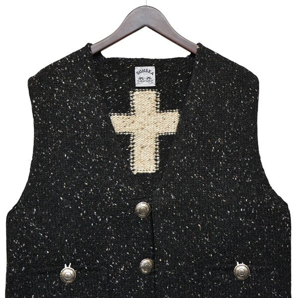 2024AW　30周年限定　CHIMAYONEYAMA VEST　チマヨニットベスト　SUNSEA3052