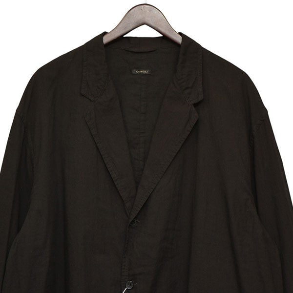 COMOLI 2025SS KHADIコットン ジャケット テーラードジャケット B01-01012 古着・中古-3枚目のアイテム画像