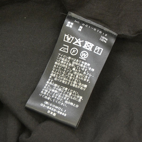 COMOLI 2025SS KHADIコットン ジャケット テーラードジャケット B01-01012 古着・中古-6枚目のアイテム画像