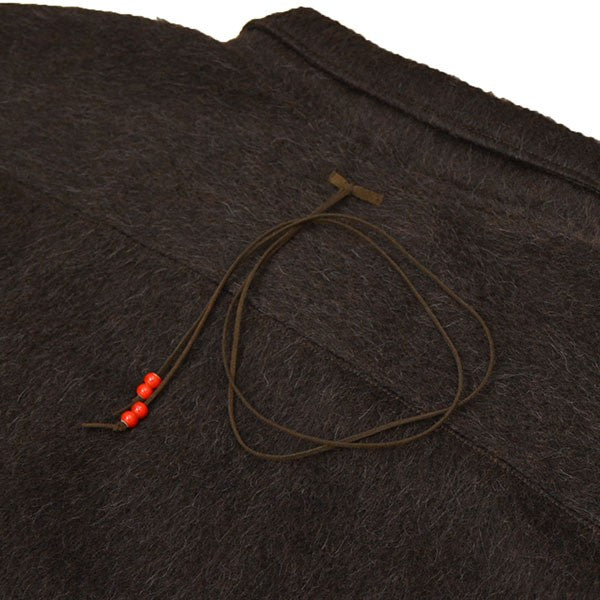 ANCELLM 2025AW SHAGGY ZIP UP SHIRT シャギージップアップシャツジャケット ANC-CT127-B 古着・中古-4枚目のアイテム画像