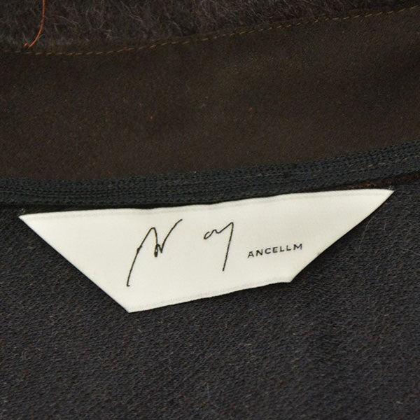 ANCELLM 2025AW SHAGGY ZIP UP SHIRT シャギージップアップシャツジャケット ANC-CT127-B 古着・中古-7枚目のアイテム画像