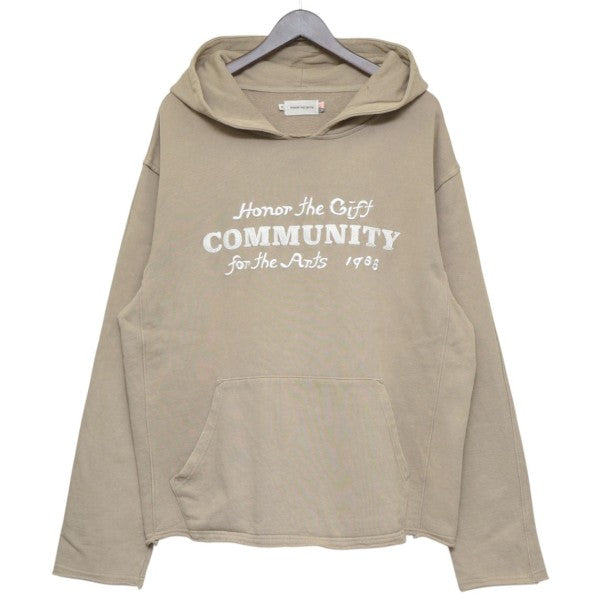 2025AW　VINTAGE PEBBLE HOODIE　プルオーバーパーカー　スウェット　HTG250351-PEBBLE