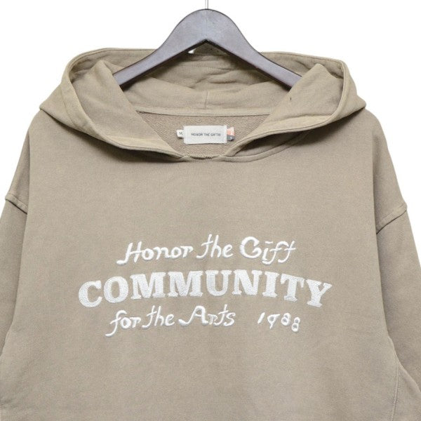2025AW　VINTAGE PEBBLE HOODIE　プルオーバーパーカー　スウェット　HTG250351-PEBBLE