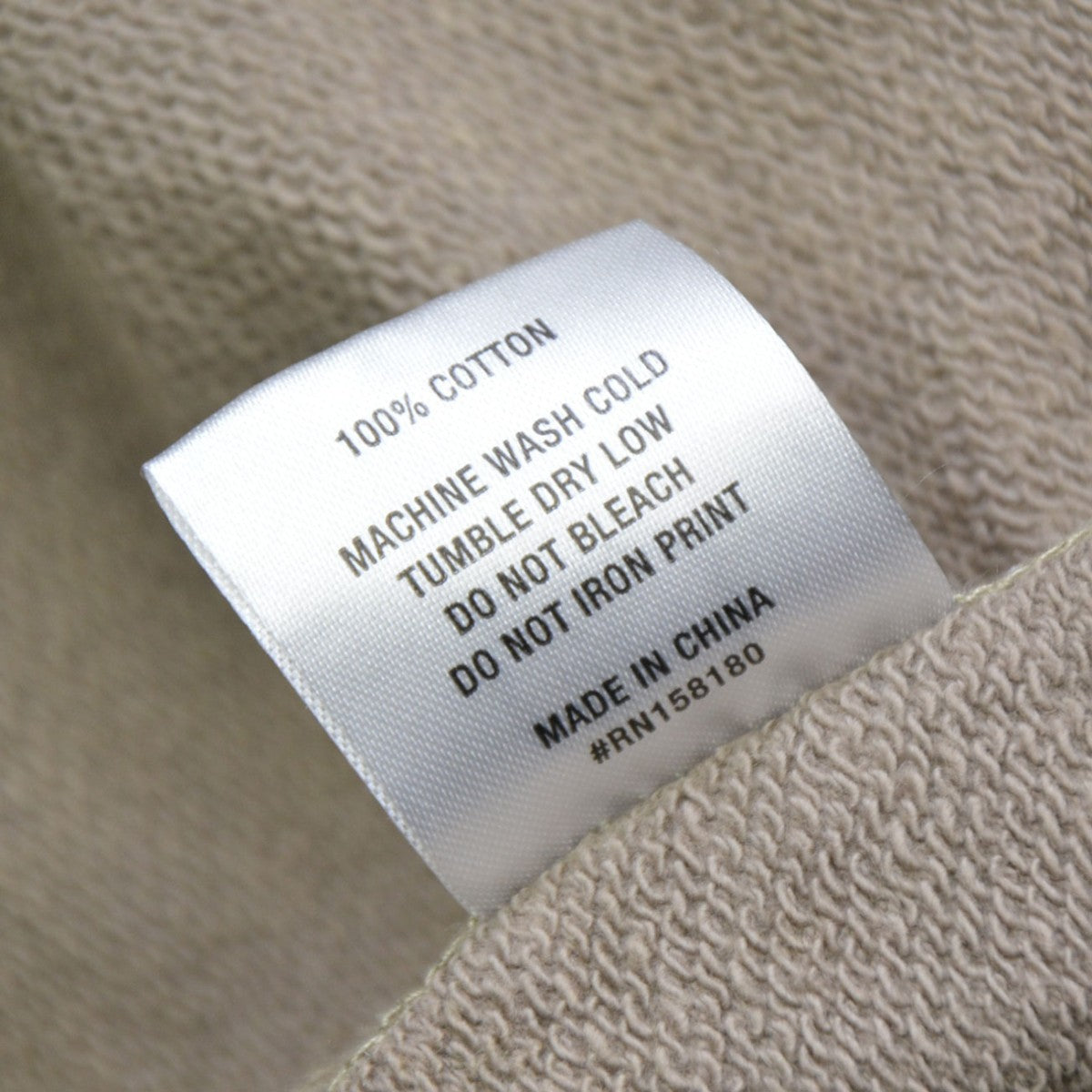 2025AW　VINTAGE PEBBLE HOODIE　プルオーバーパーカー　スウェット　HTG250351-PEBBLE