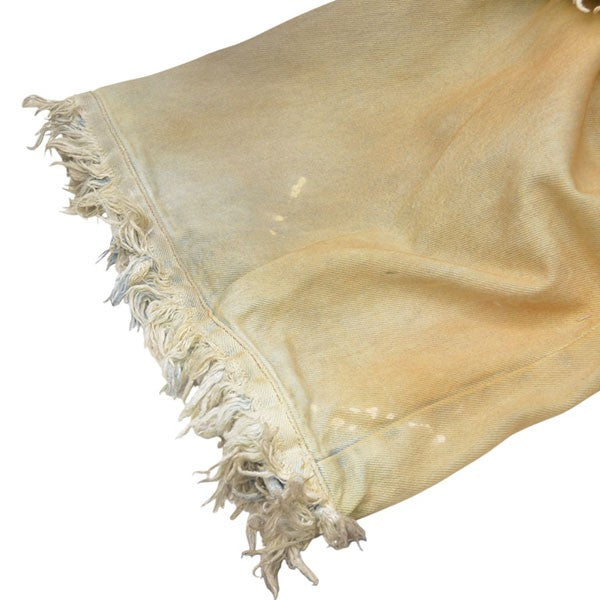 EGONLAB 2025SS ARGYLE DENIM PANT USED加工ワイドデニムパンツ SS25 DN 001 B 古着・中古-7枚目のアイテム画像