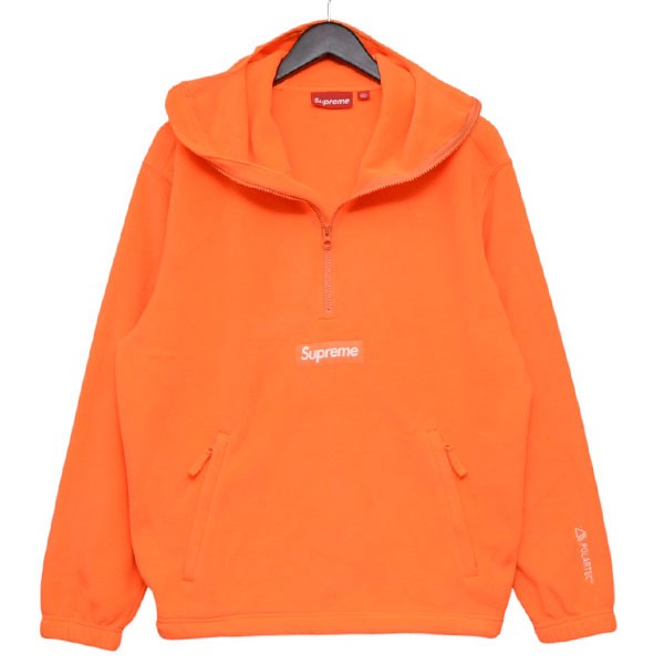 Supreme 2024AW Polartec Facemask Half Zip Hooded Sweatshirt ポーラーテックフェイスマスクハーフジップパーカー フリース 古着・中古-1枚目のアイテム画像